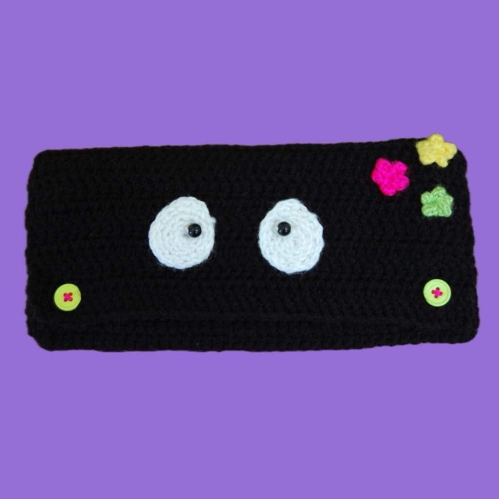 Crochet Soot Sprite Nintendo Switch Case